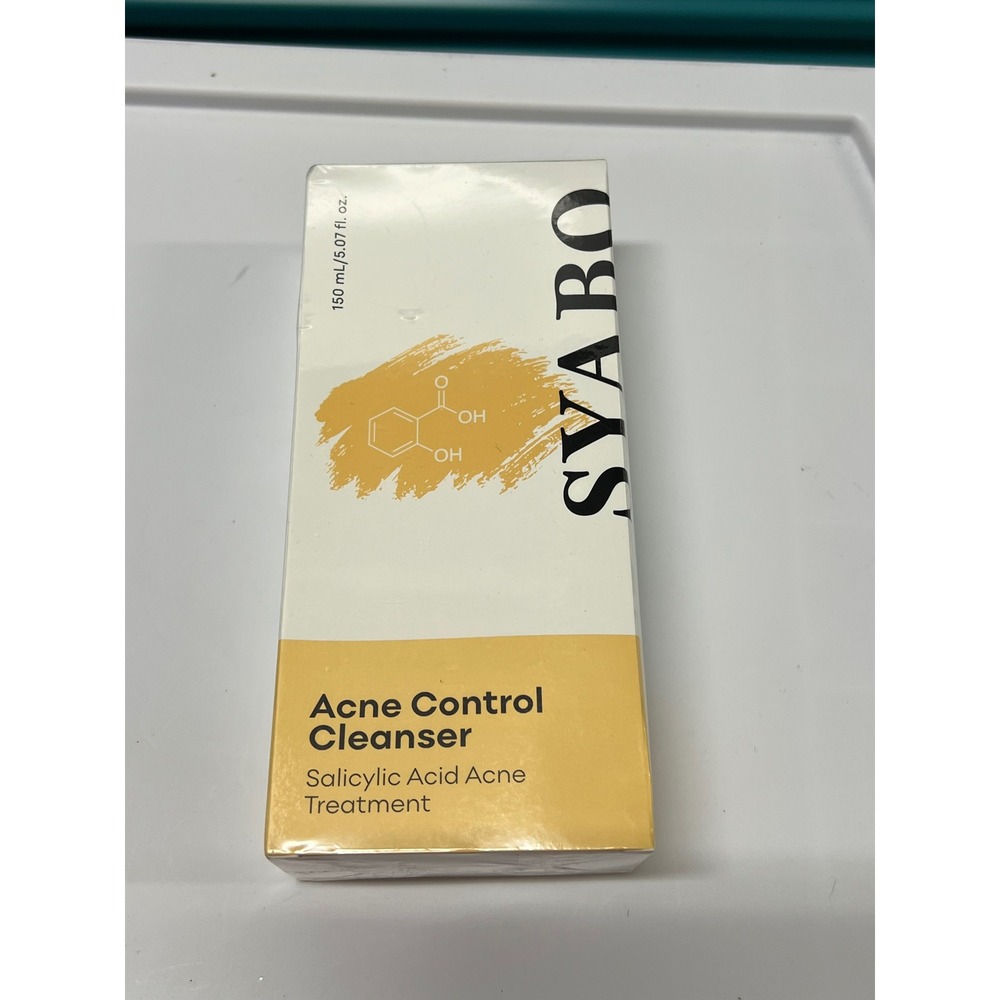 SYABO Acne‎ Control Cleanser Salicylic Acid Acne Treatment 150ml 5.07oz SY-003